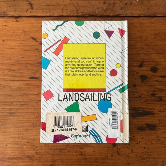 Landsailing Hardcover Book By Capstone Press Ex-library - Picture 2 of 2